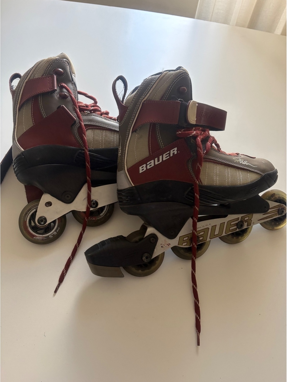Bauer xtra Inline Roller Skates Size 9